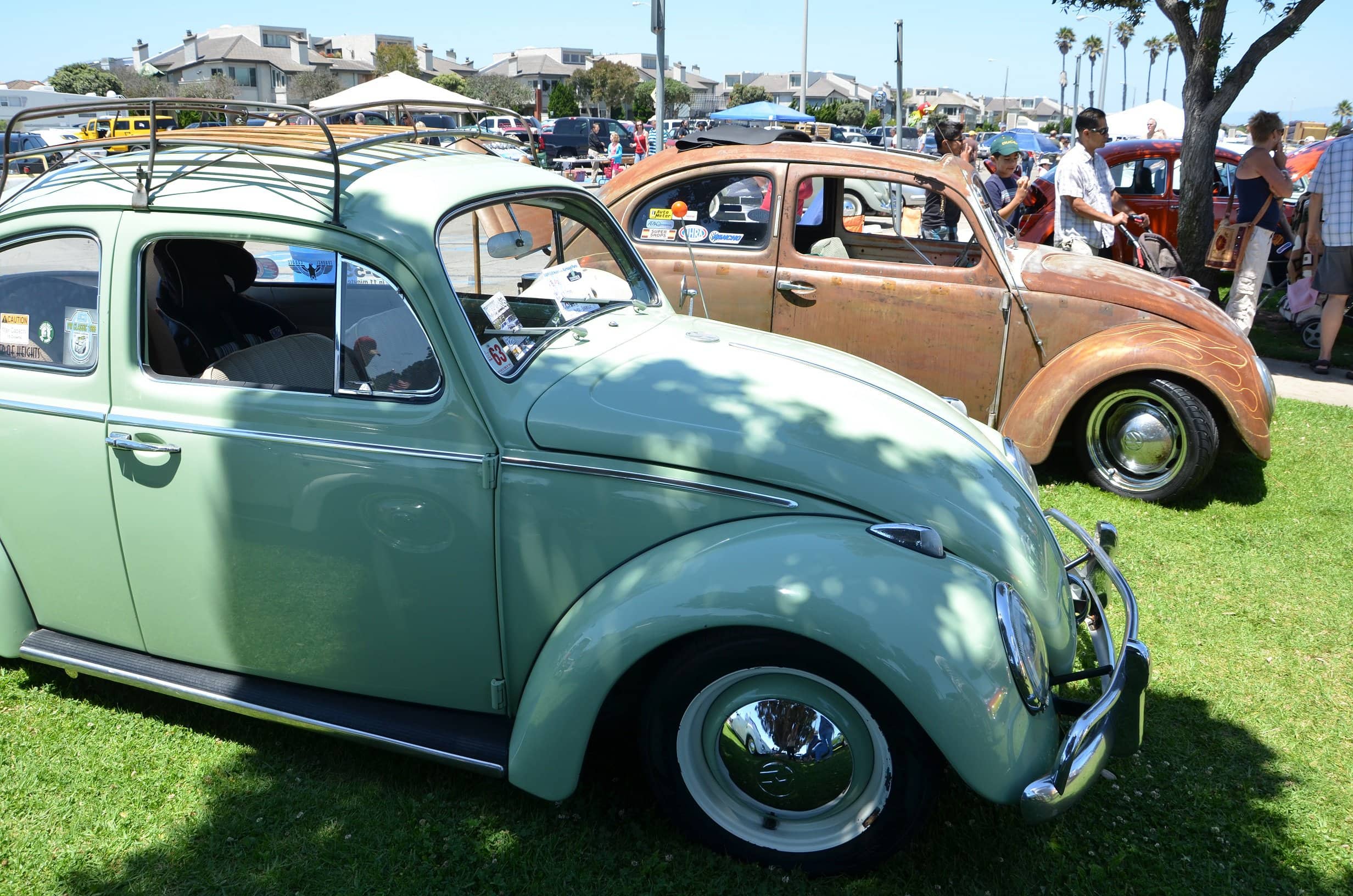 Classic VW cars at the annual CIH VW Car Show