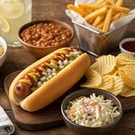 accompagnement hot dog