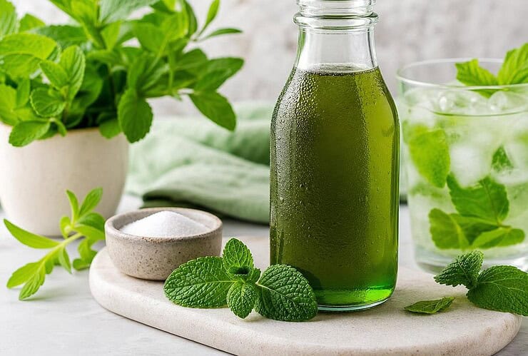 recette sirop de menthe sans sucre