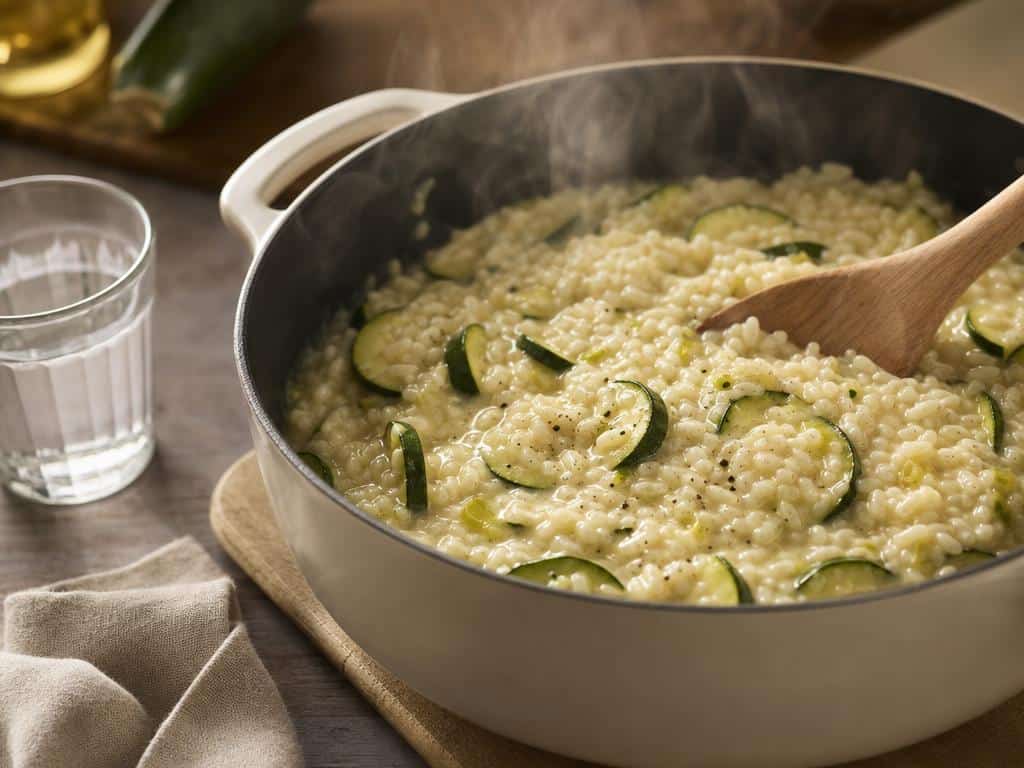cookeo risotto courgette poulet