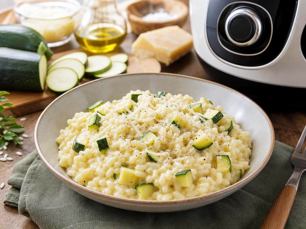 risotto courgettes cookeo