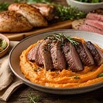 quelle viande pour accompagner une purée de patate douce