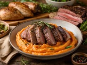 quelle viande pour accompagner une purée de patate douce