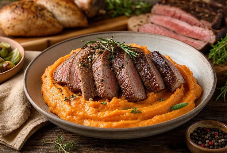 quelle viande pour accompagner une purée de patate douce