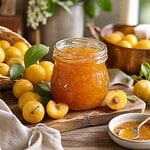confiture de mirabelles pas trop sucrée