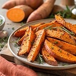 patate douce rotie au four
