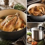 temps de cuisson pintade 1 kg 500 en cocotte
