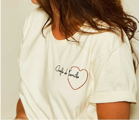T-shirt Cheffe de Famille