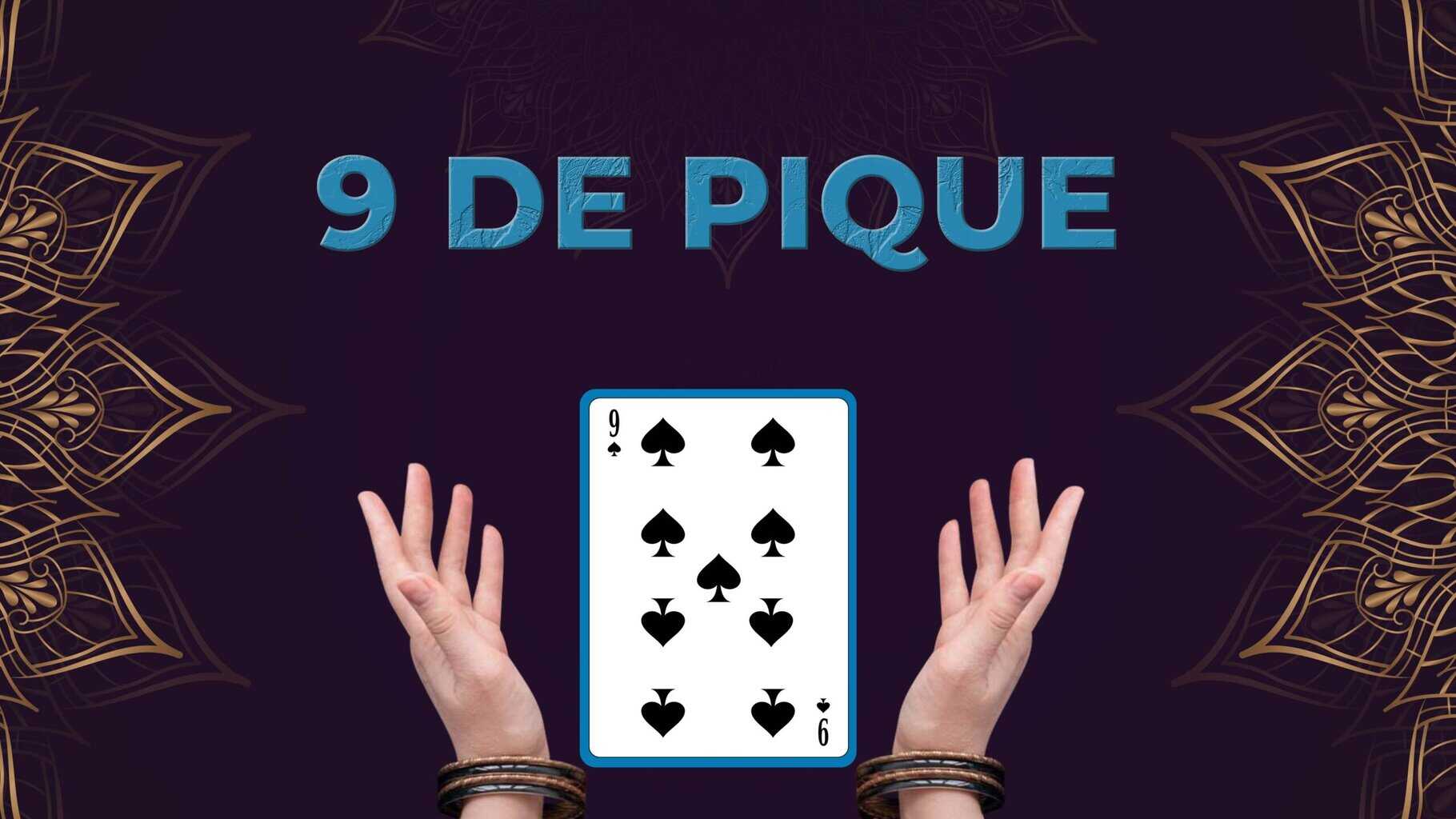 signification du 9 de pique
