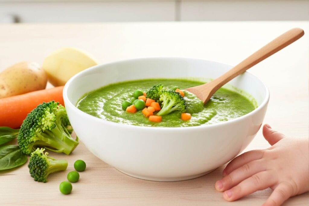 Recette bébé brocoli 12 mois