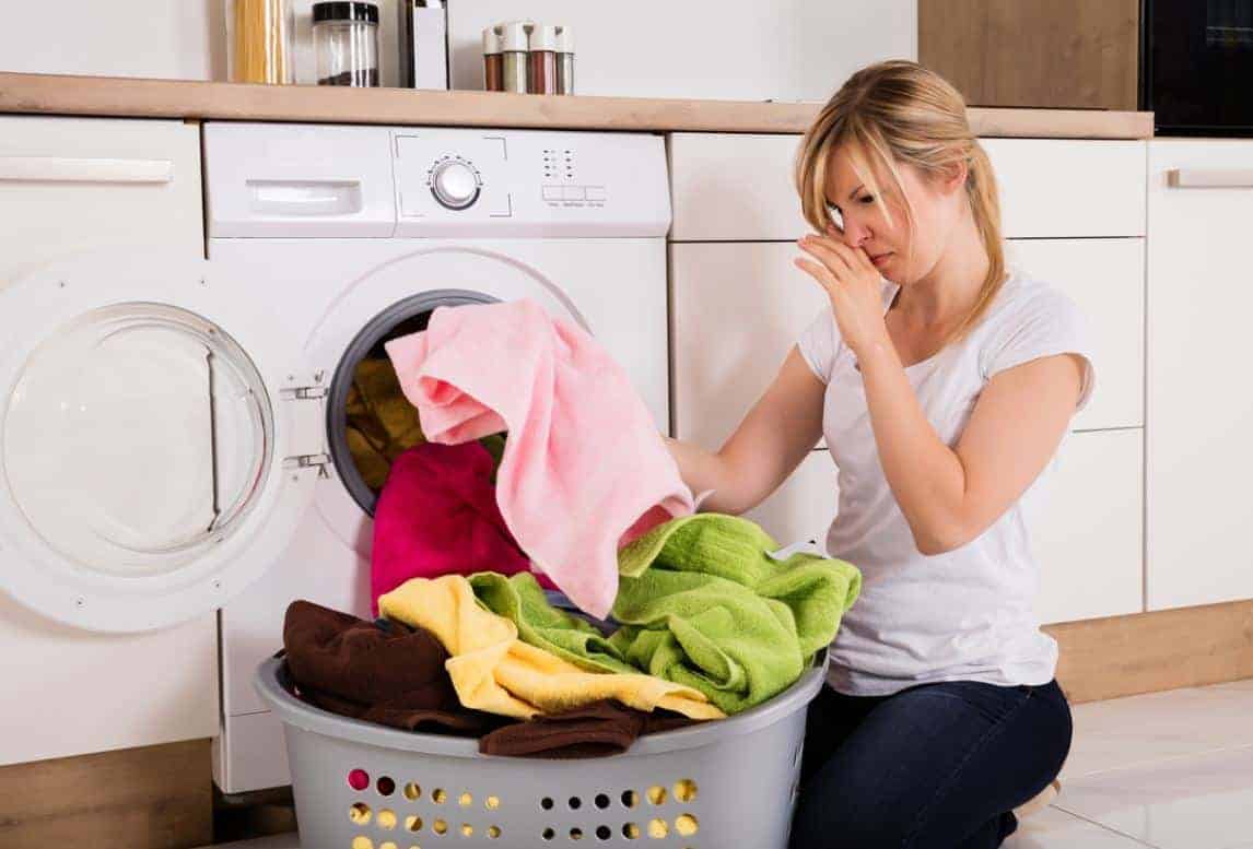 Mauvaise odeur du linge lavé