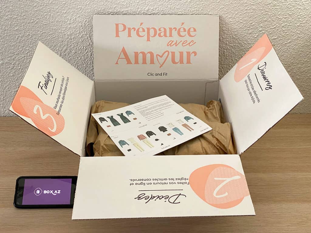 clic and fit exemple de box