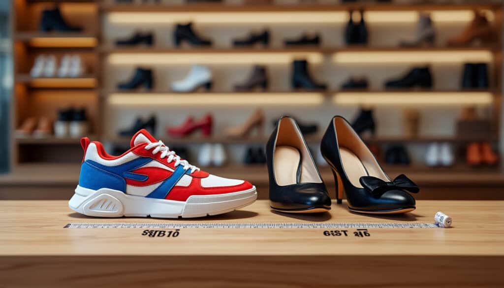 convertisseur tailles chaussures