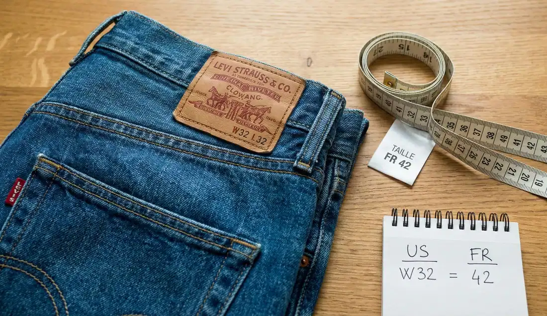 w32 l32 taille française femme