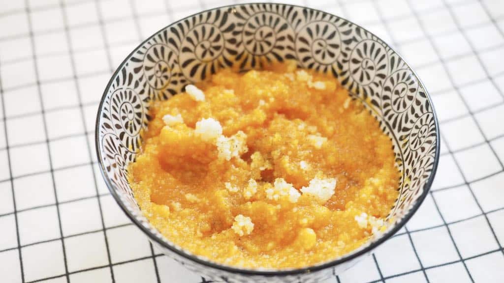Avec quoi mélanger la patate douce pour bébé repas