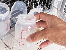 Biberon et lave-vaisselle