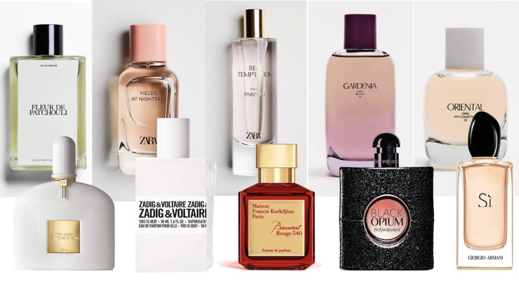 Liste des dupes des parfums Zara pour femme : les meilleures copies de grands noms 3 dupes des parfums Zara pour femme senteurs