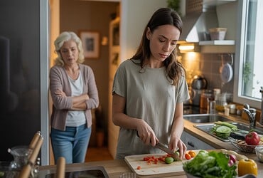 Belle-mère toxique qui se victimise