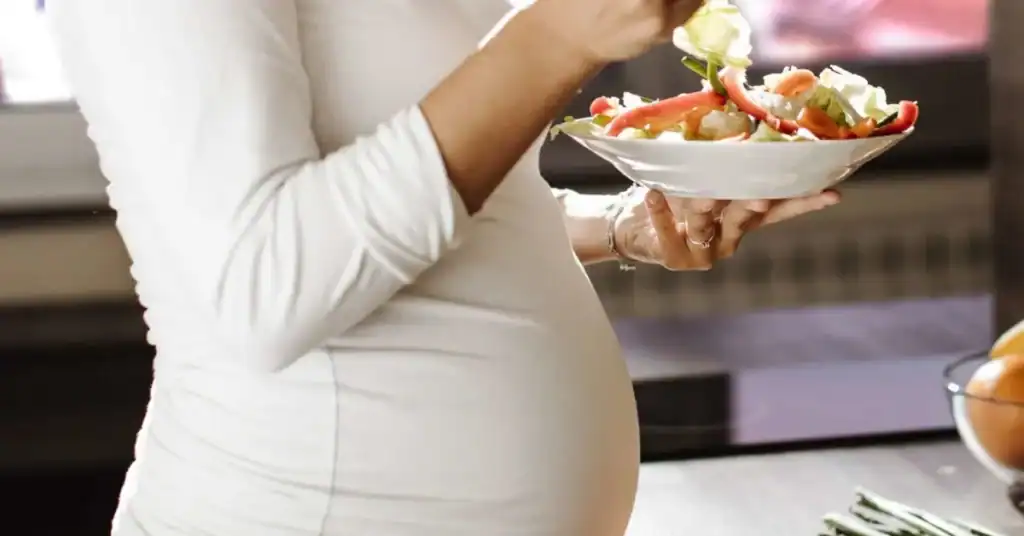Mayonnaise industrielle en étant enceinte en salade