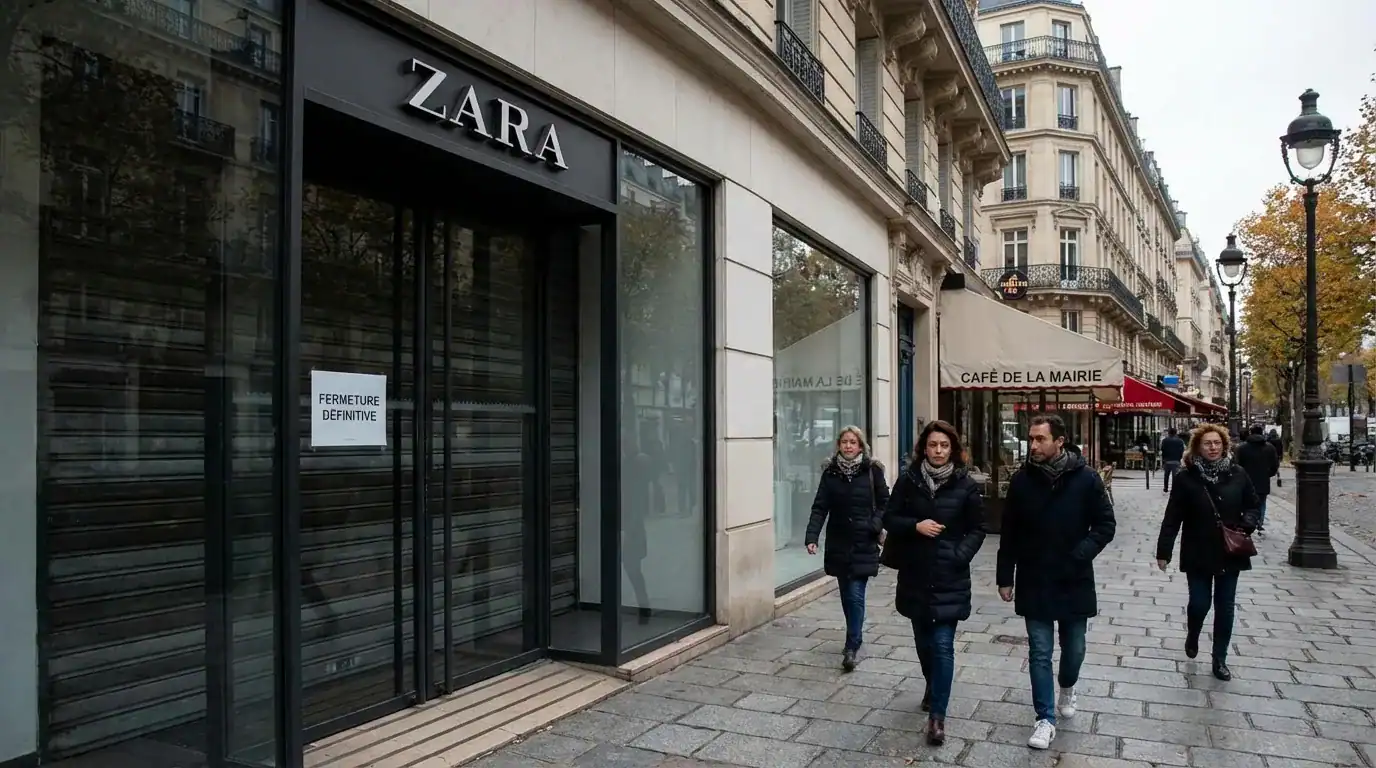 Zara ferme en France