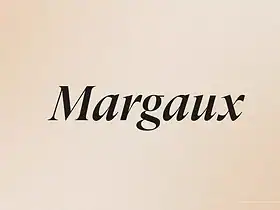 Margaux ou Margot