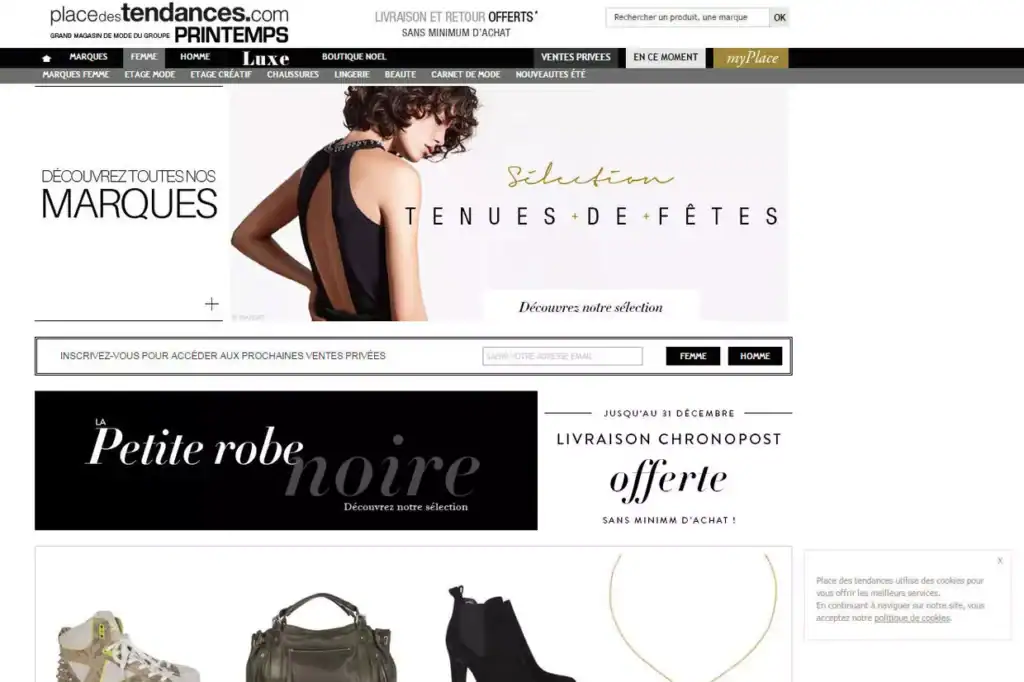 Place des Tendances et la contrefaçon avis