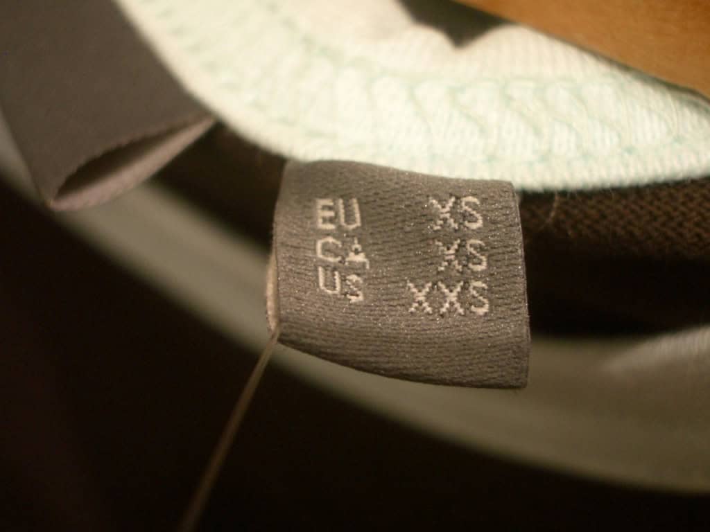 XS quelle taille