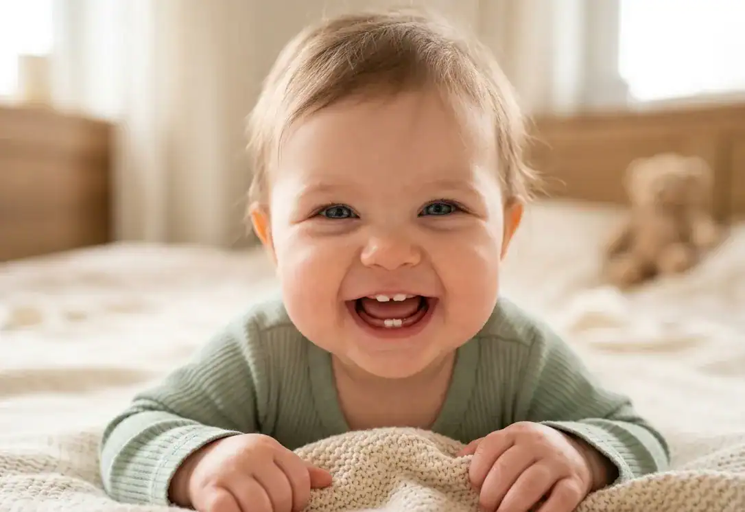 dents de bébé qui ne poussent pas dans l'ordre