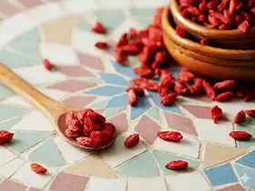 Baies de goji et peau