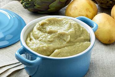 Purée d'artichaut pour bébé