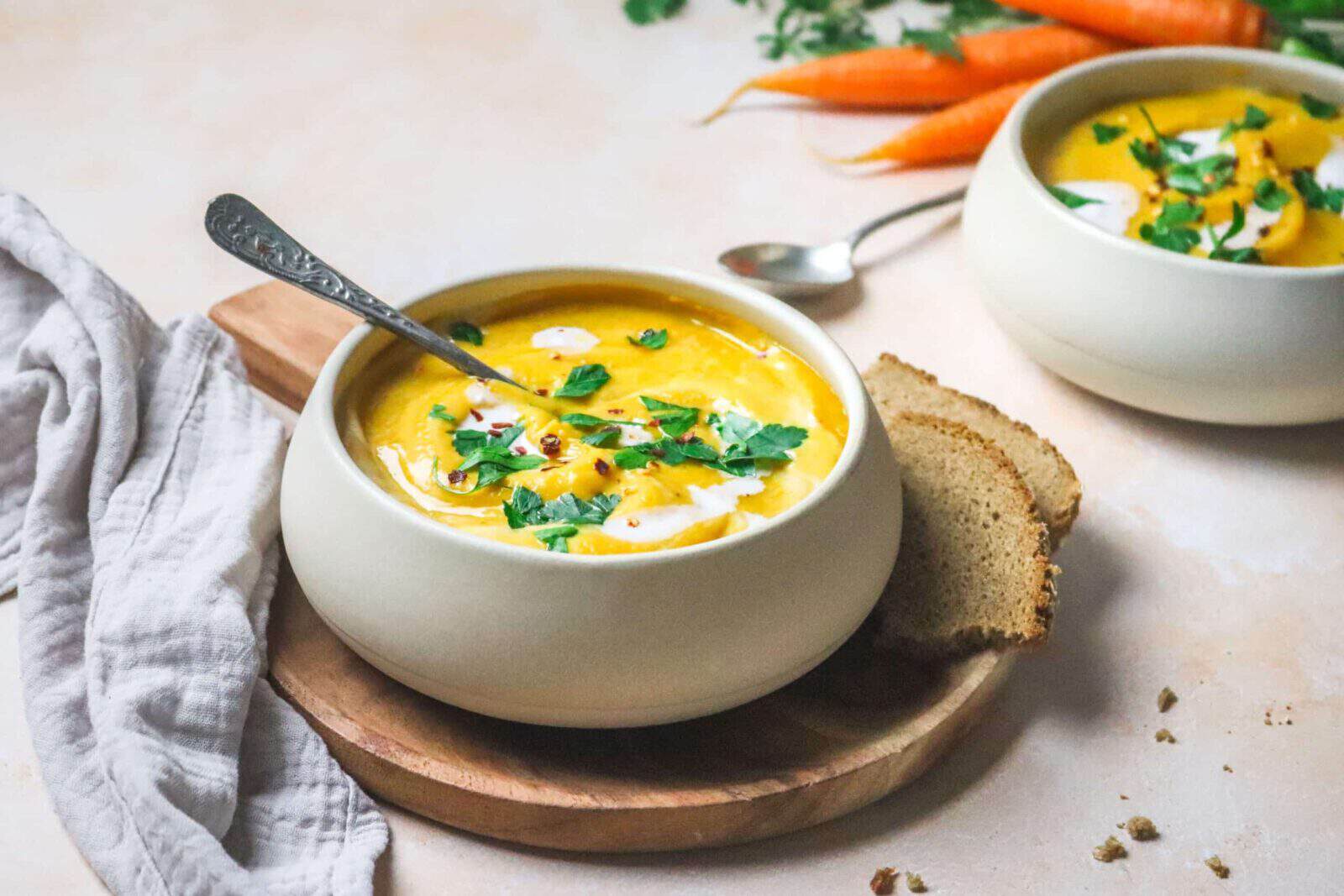 Soupe pour bébé le soir