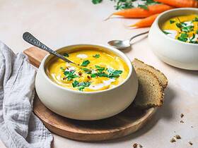 Soupe pour bébé le soir