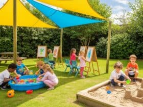 Activités de printemps en crèche