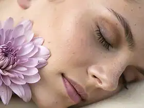 Mauve et peau