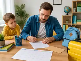 Demande d'absence scolaire pour voyage