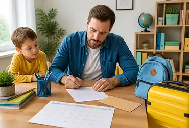 Demande d'absence scolaire pour voyage