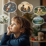 quoi les bebes et les enfants pensent