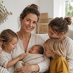 celine saffre familles nombreuses revele les nombreux prenoms de son dixieme enfant