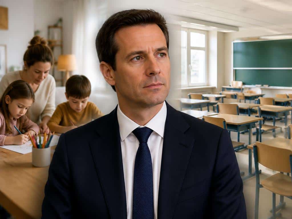 Le député RN Frédéric-Pierre Vos demande aux parents de garder leurs enfants à la maison pour empêcher les casseurs de se cacher parmi eux