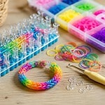 loisir enfant comment realiser son bracelet rainbow loom