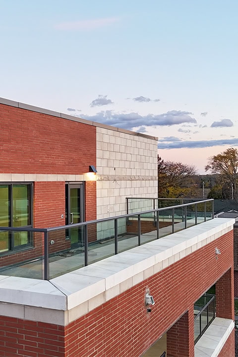Exterior Glass Railing