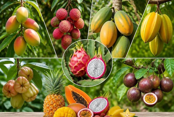 Les 7 meilleurs fruitiers exotiques à cultiver