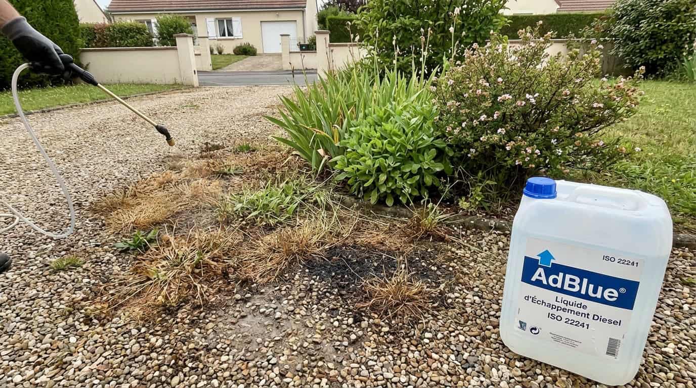 AdBlue comme désherbant