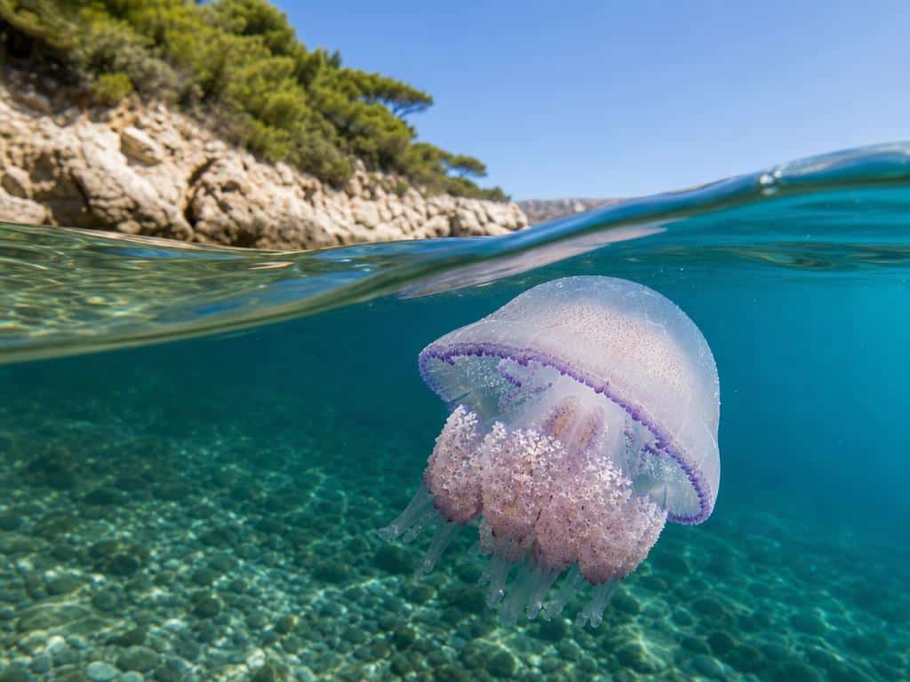 fausse méduse méditerranée