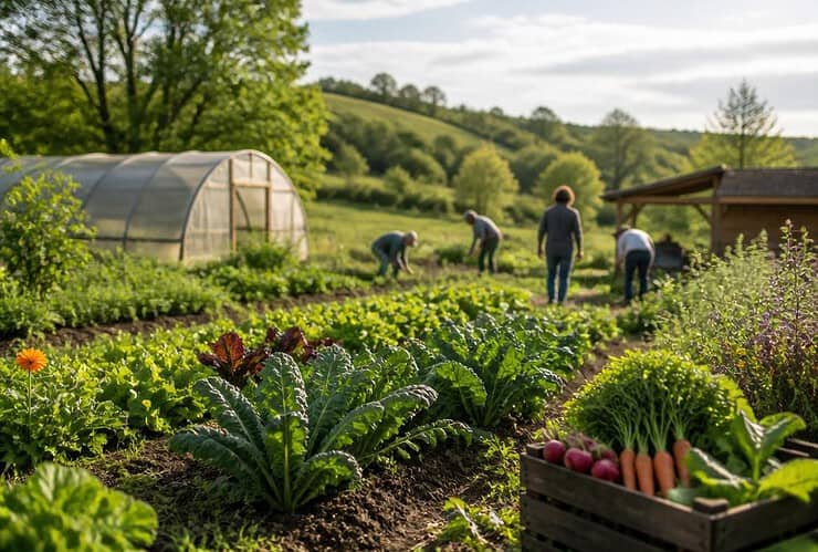 Sources d’Envol, une ferme agro-écologique à vocation sociale