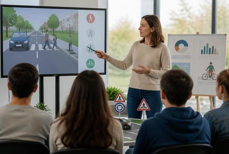 axa prevention fait de la pedagogie routiere