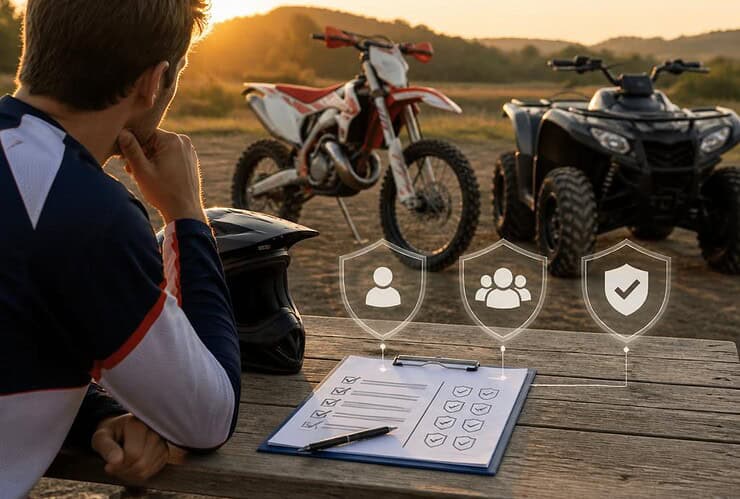 moto cross quad assurance choisir