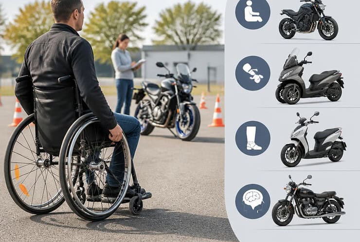 handicap permis choisir 2 roues