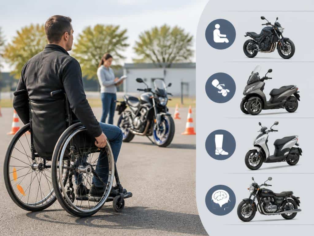 handicap permis choisir 2 roues