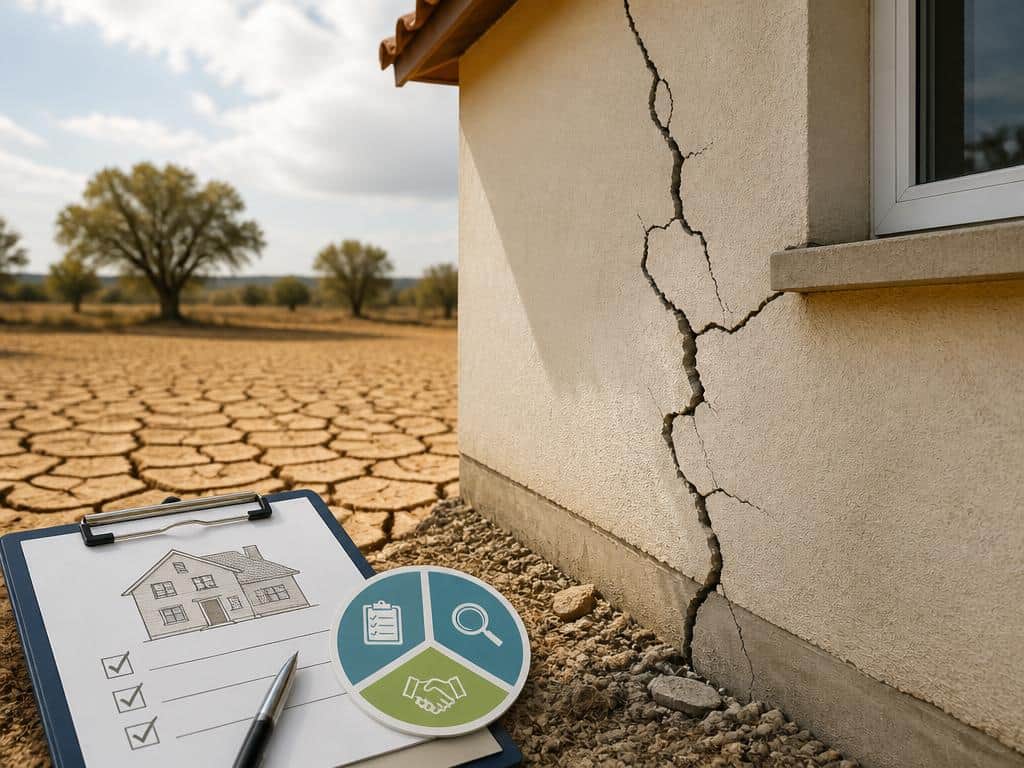Maison fissurée après la sécheresse : arrêté du 11 septembre 2026, déclaration à l'assureur, expertise et recours à Paris (2026)